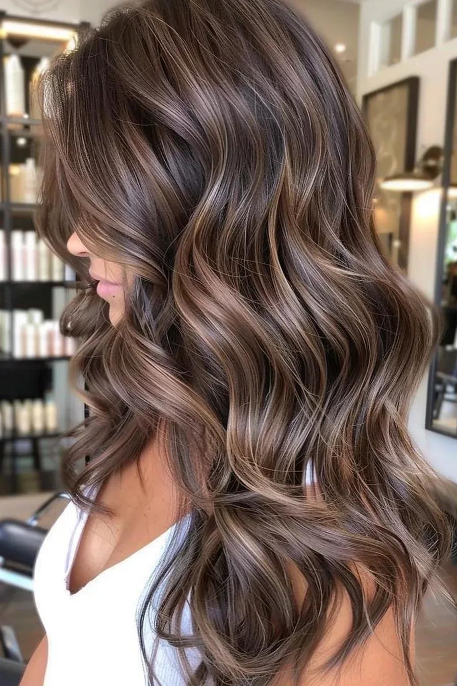 2026 kumral balayage saç trendi