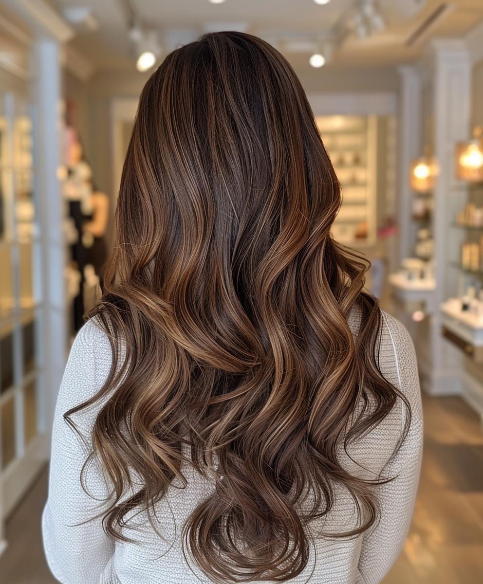 Salon balayage uygulaması