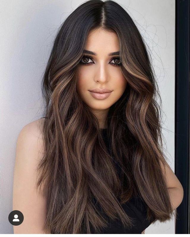 Çikolata kahve balayage