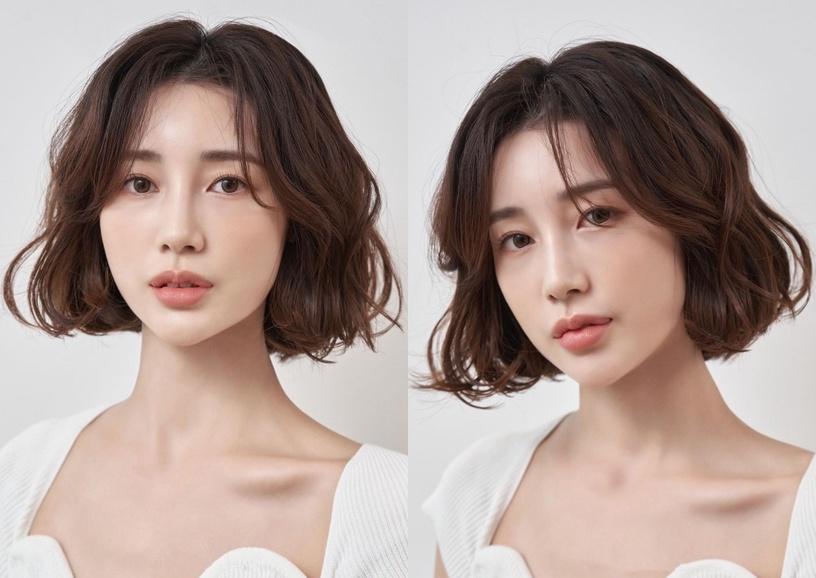 Dalgalı Korean bob modeli