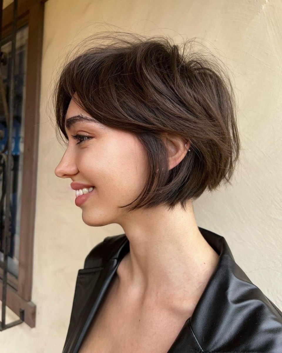 Esmer saç bixie modeli