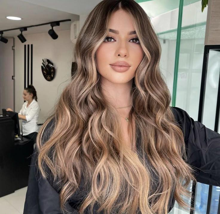 Esmer tende bej balayage