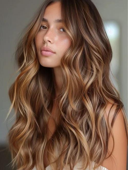 Honey Bronde Balyaj Saç Modelleri ve İlhamları