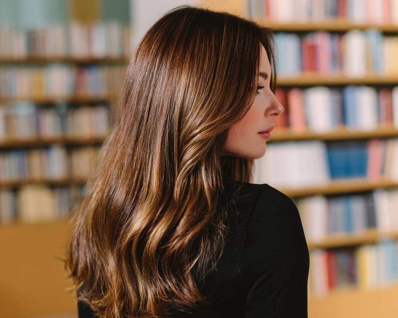 Loose Golden Brown Waves