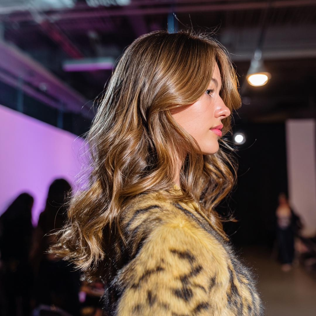 Caramel Honey Wavy Hair