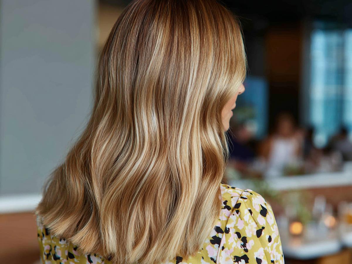 Honey Blonde Loose Waves