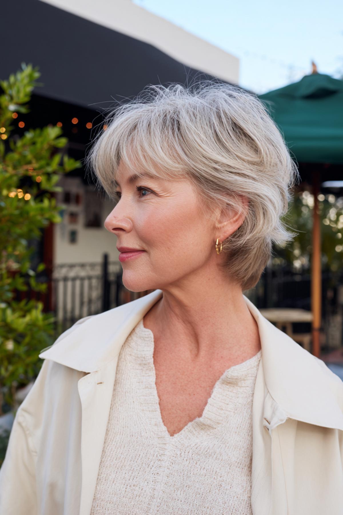 50 Yaş Üzeri için 68 Modern Kısa Saç Kesimi Fikrini İnceleyin