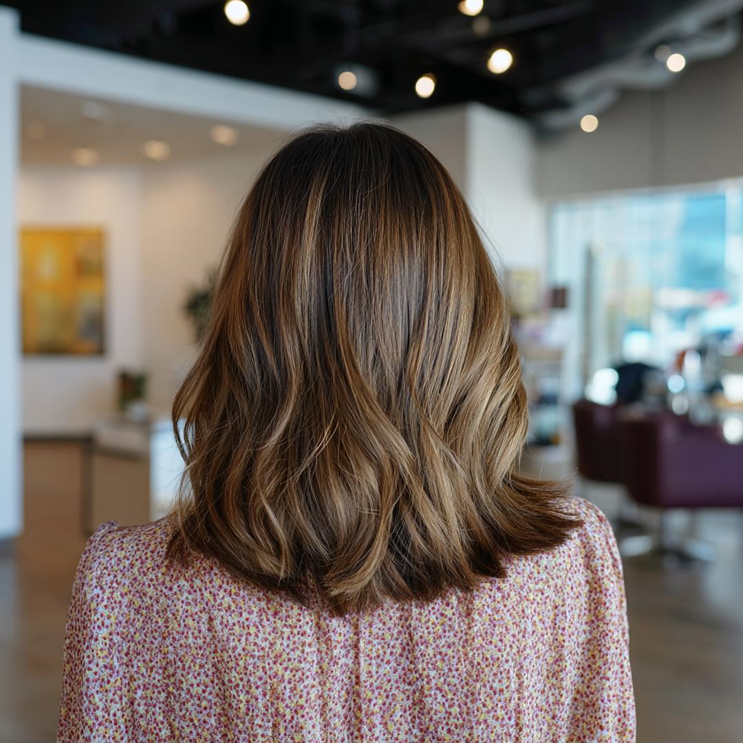 Loose Wavy Light Brown Lob