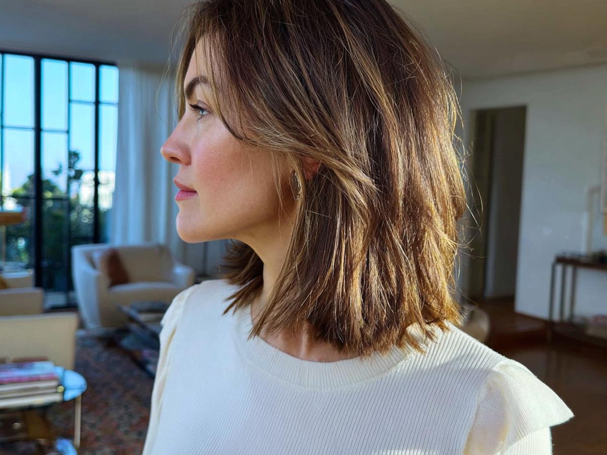 Layered Lob Light Brown