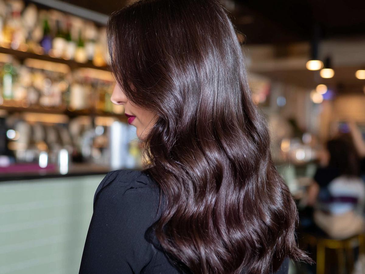 Long Dark Brown Waves