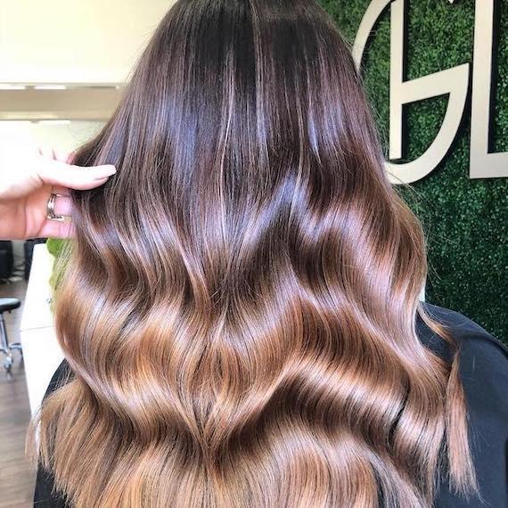 Karamel ombre saç bakımı