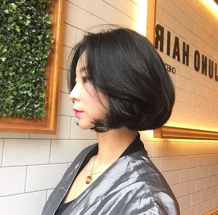 Kalın saç Korean bob