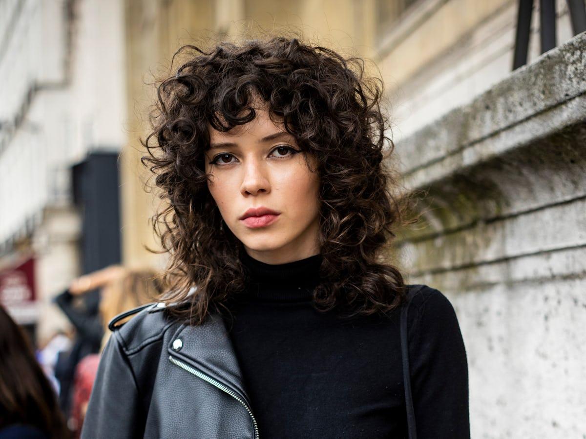 Kıvırcık wolf cut modeli