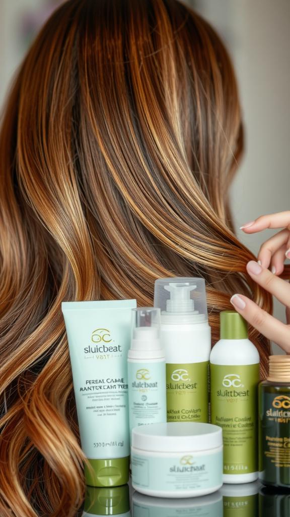 Balayage saç bakım rutini