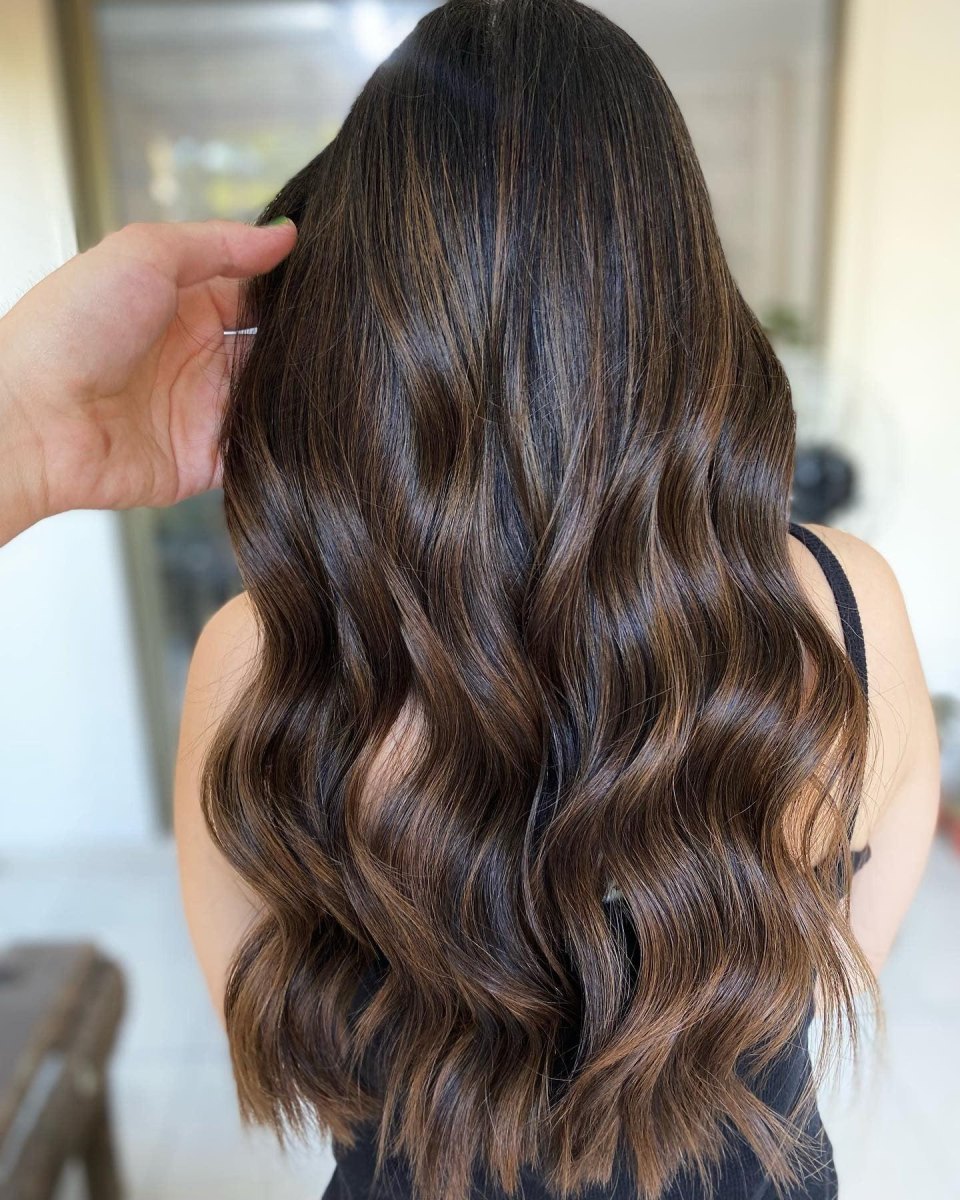 20 Couleur Cheveux Mocha Mousse Balayage Ilhamı Ile Modern