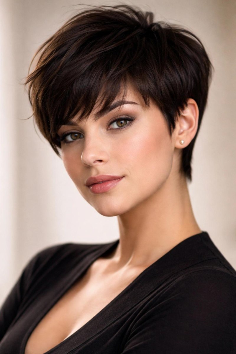 Modern kahküllü pixie