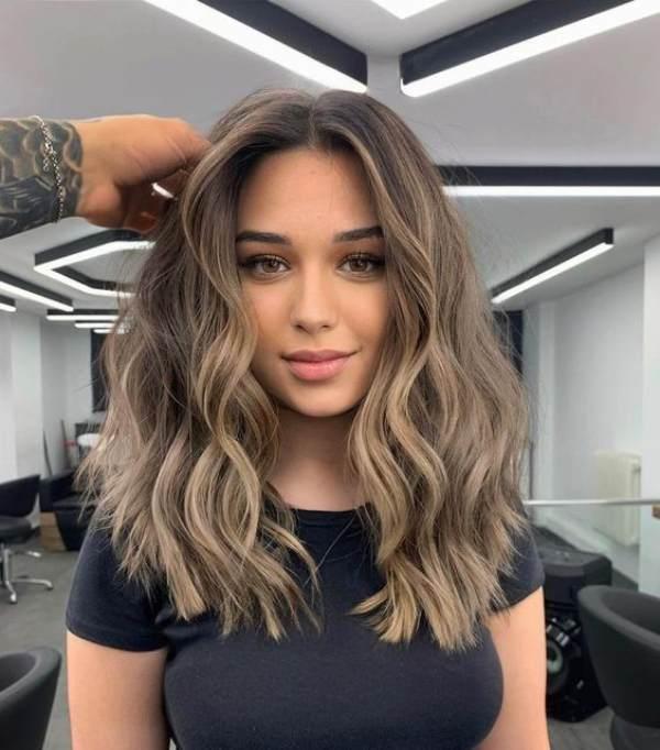 Modern kumral ombre trendi