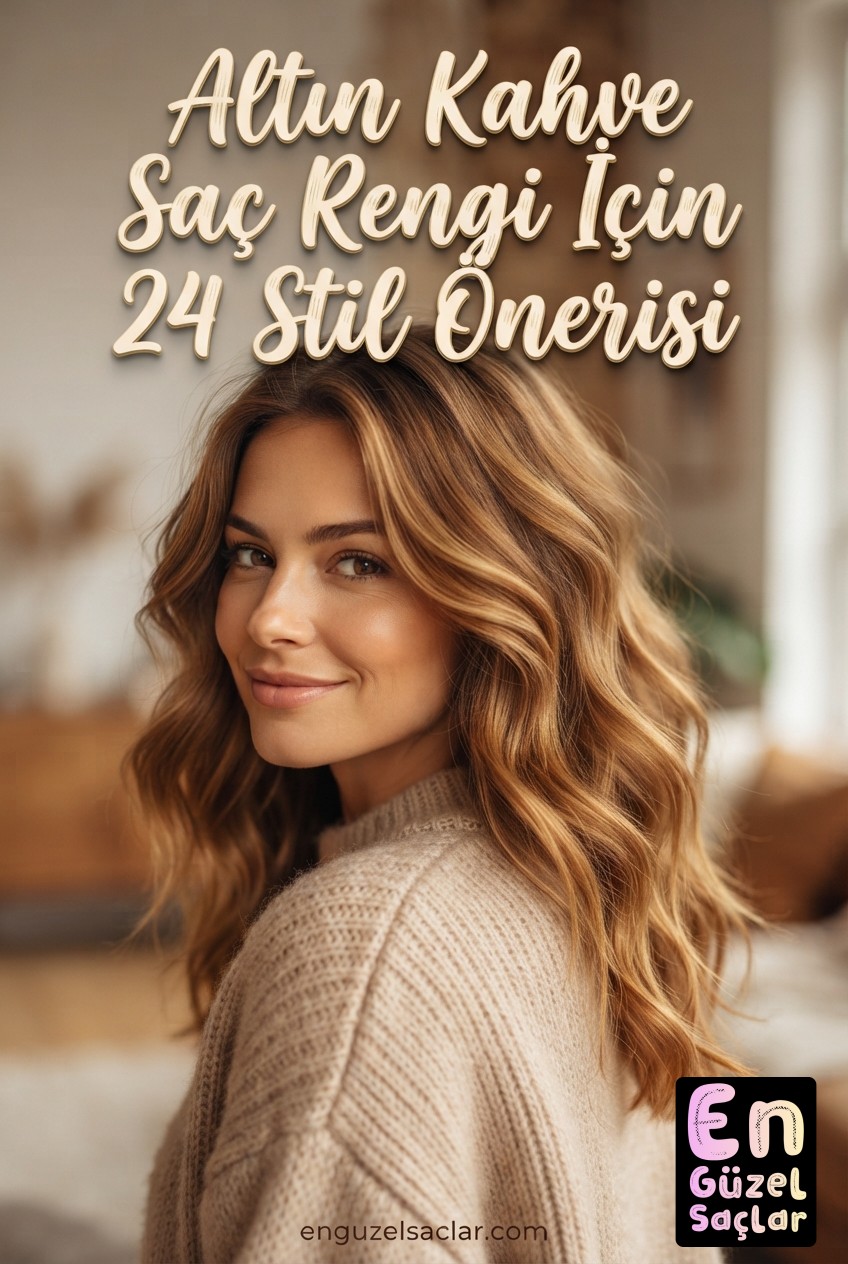 Altın Kahve Saç Rengi İçin 24 Stil Önerisi