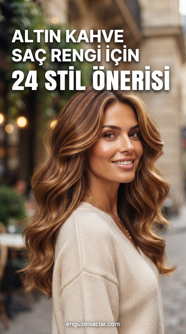 Altın Kahve Saç Rengi İçin 24 Stil Önerisi