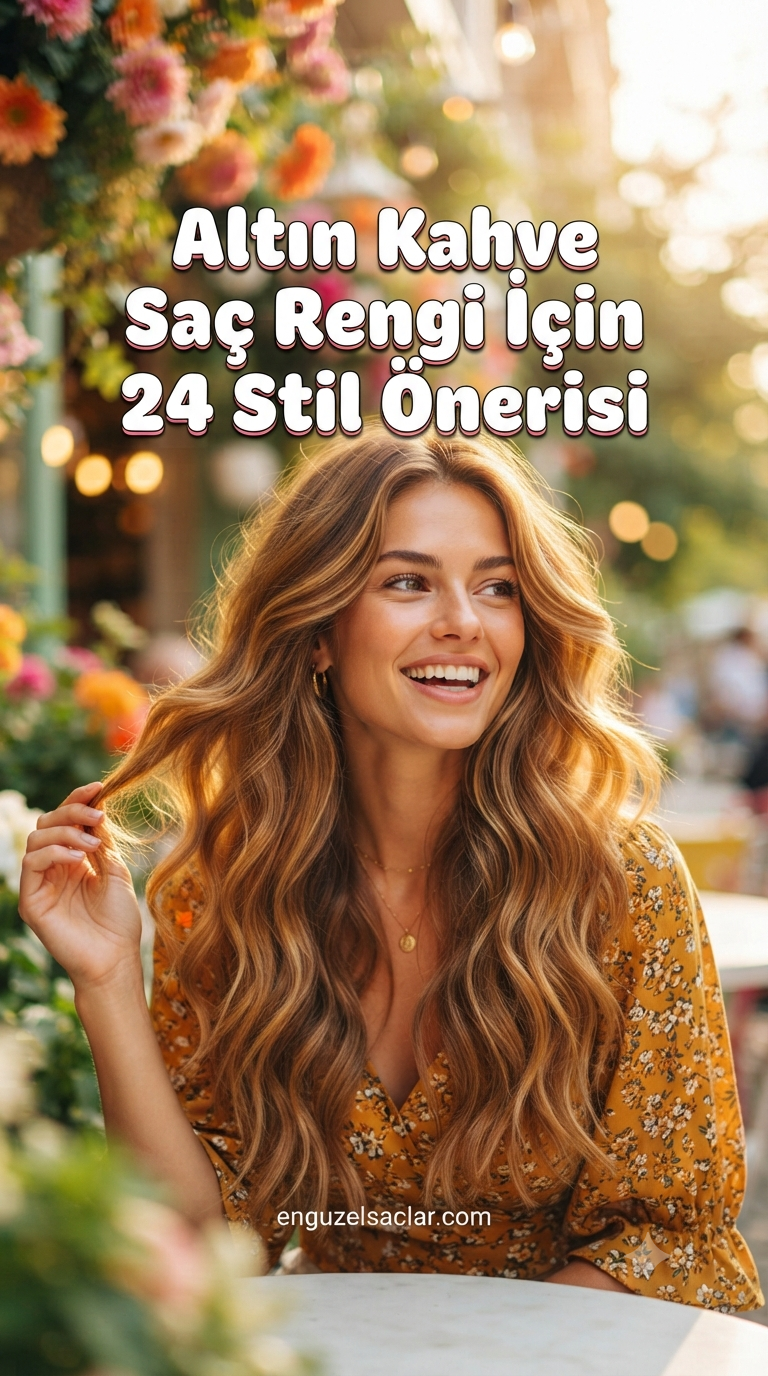 Altın Kahve Saç Rengi İçin 24 Stil Önerisi
