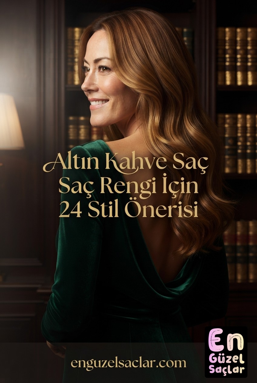 Altın Kahve Saç Rengi İçin 24 Stil Önerisi