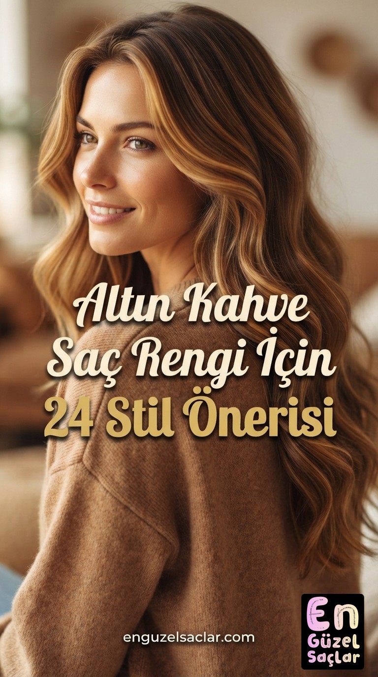 Altın Kahve Saç Rengi İçin 24 Stil Önerisi