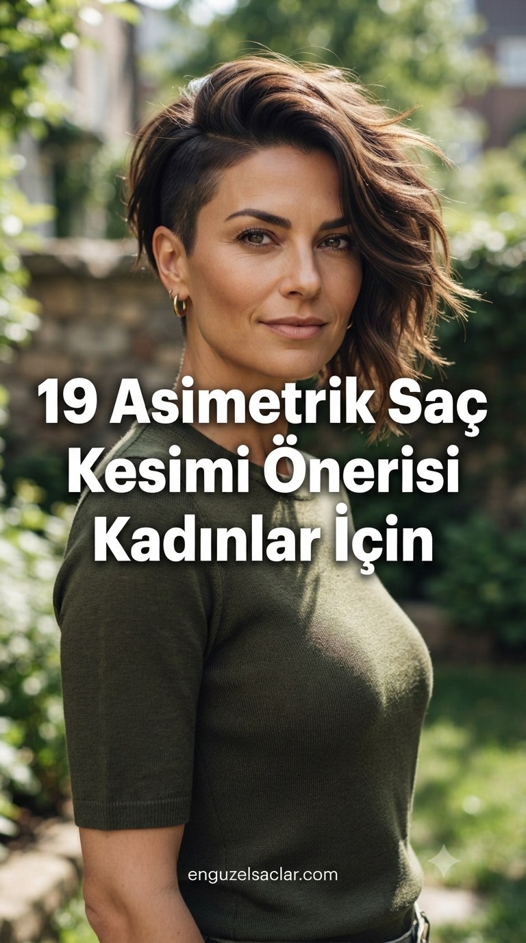 19 Asimetrik Saç Kesimi Önerisi Kadınlar İçin