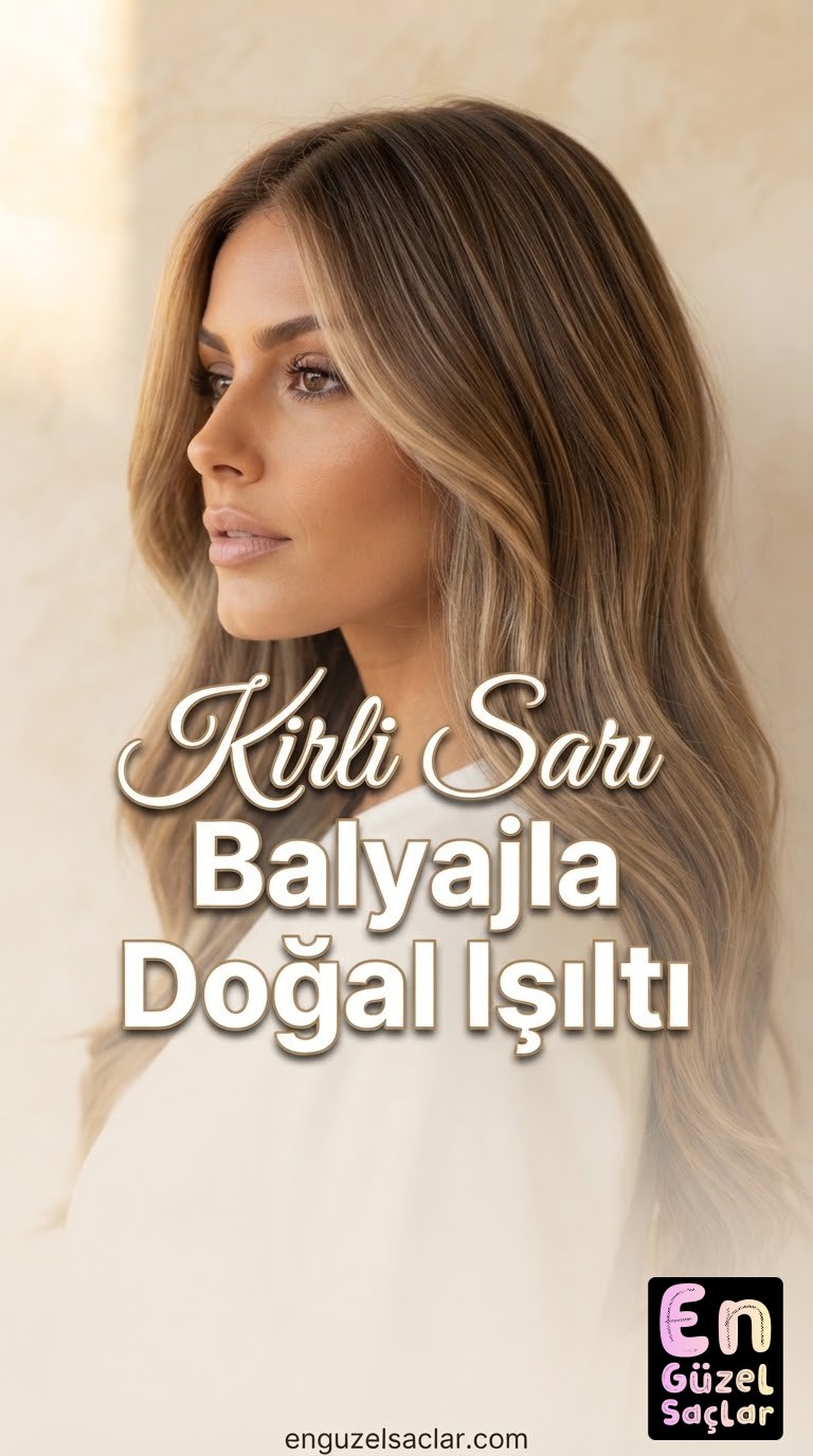 Kirli Sarı Balyajla Doğal Işıltı