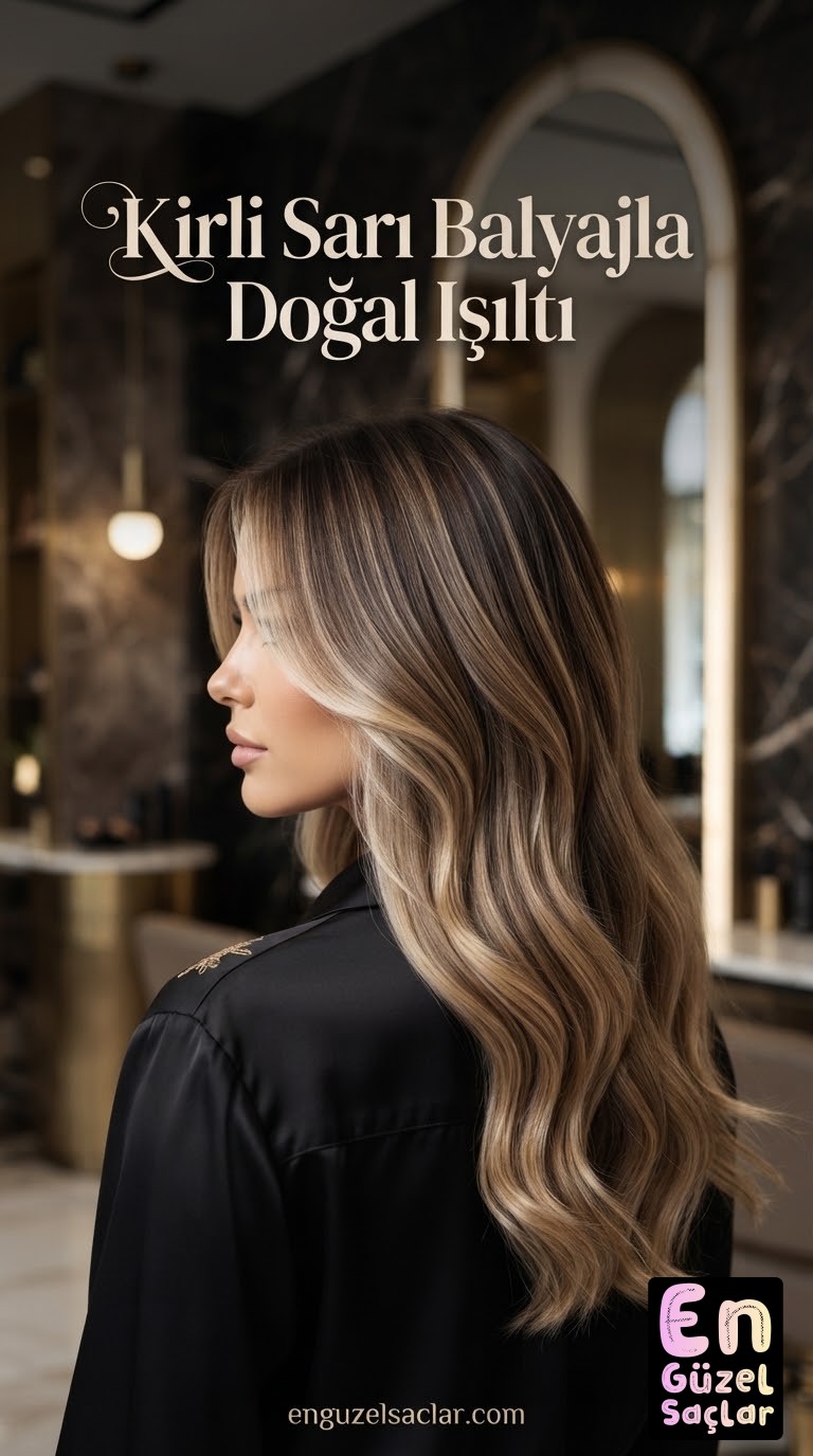 Kirli Sarı Balyajla Doğal Işıltı