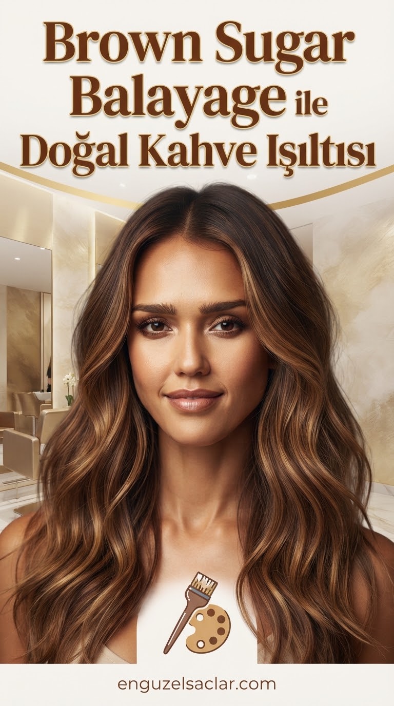 Brown Sugar Balayage ile Doğal Kahve Işıltısı