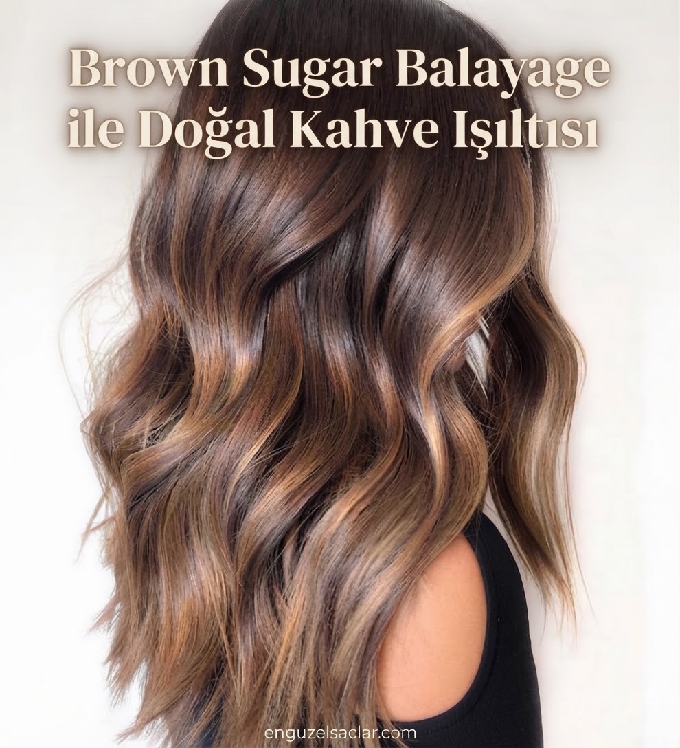 Brown Sugar Balayage ile Doğal Kahve Işıltısı