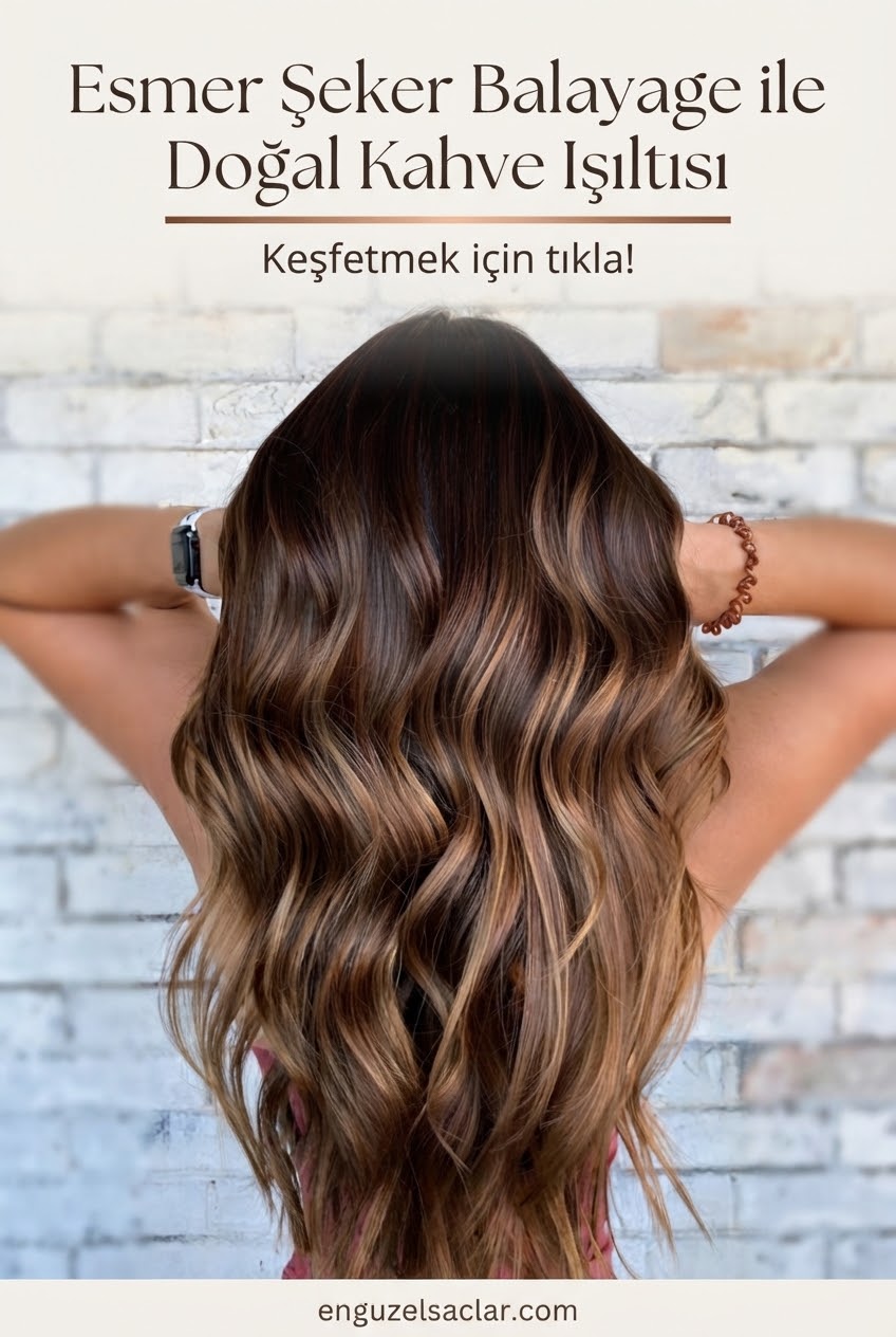 Esmer Şeker Balayage ile Doğal Kahve Işıltısı
