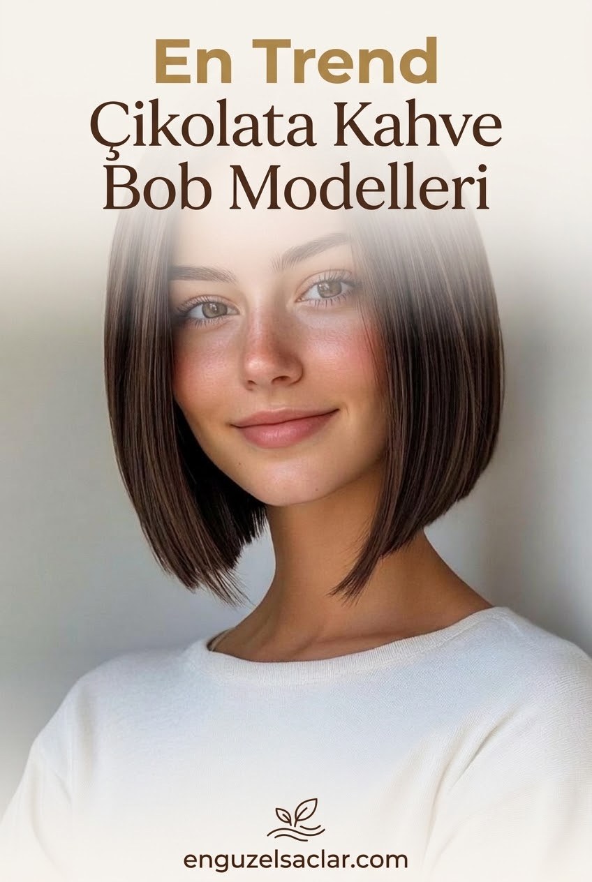 En Trend Çikolata Kahve Bob Modelleri