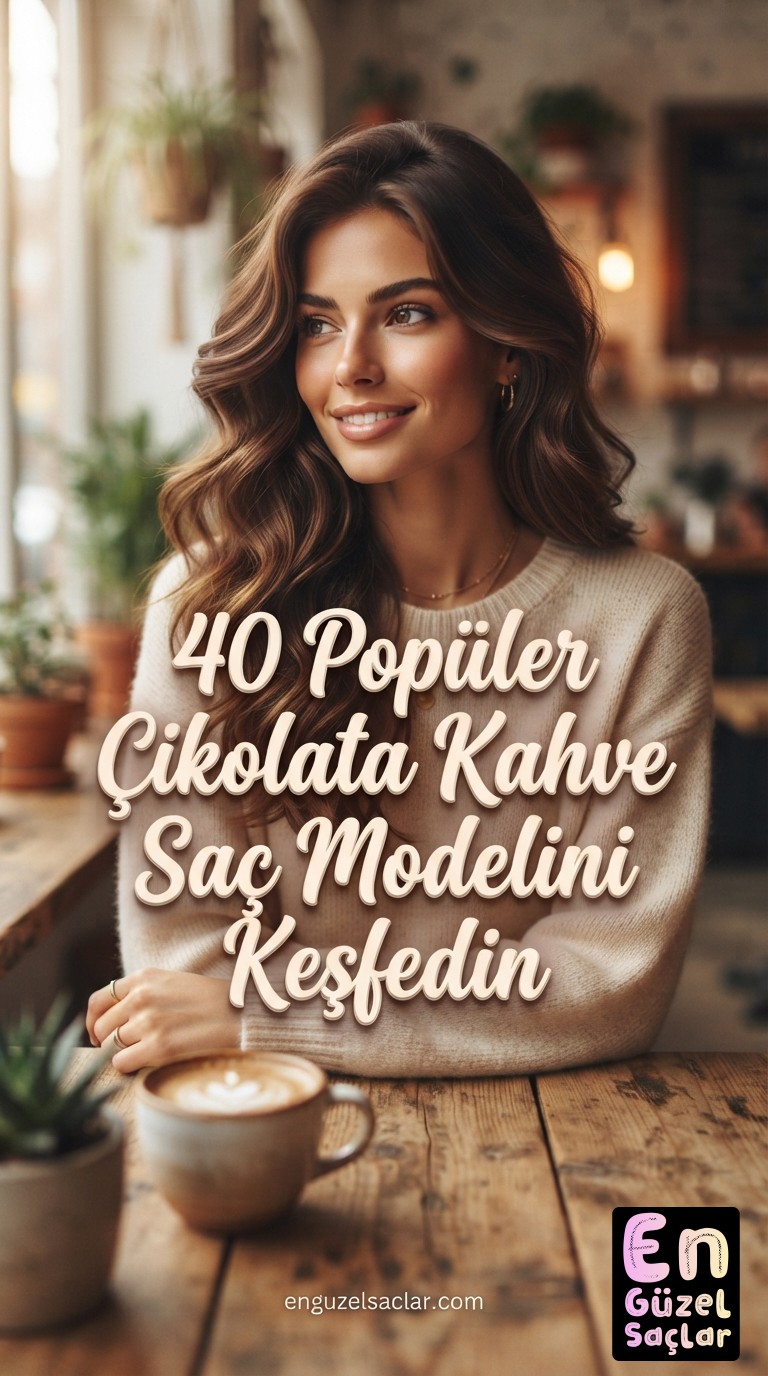 40 Popüler Çikolata Kahve Saç Modelini Keşfedin