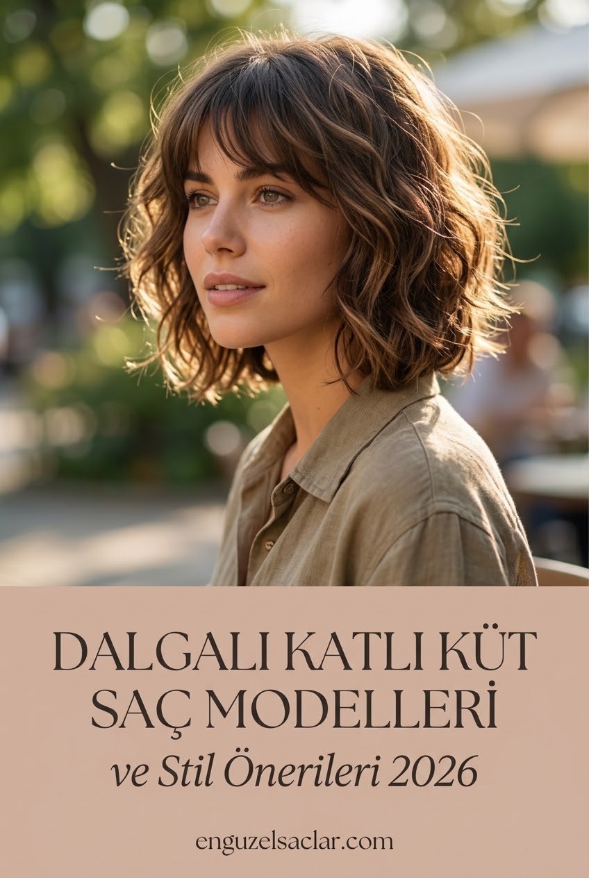 Dalgalı Katlı Küt Saç Modelleri ve Stil Önerileri 2026