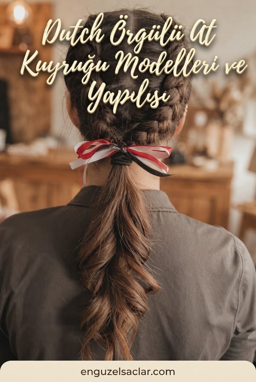 Dutch Örgülü At Kuyruğu Modelleri ve Yapılışı
