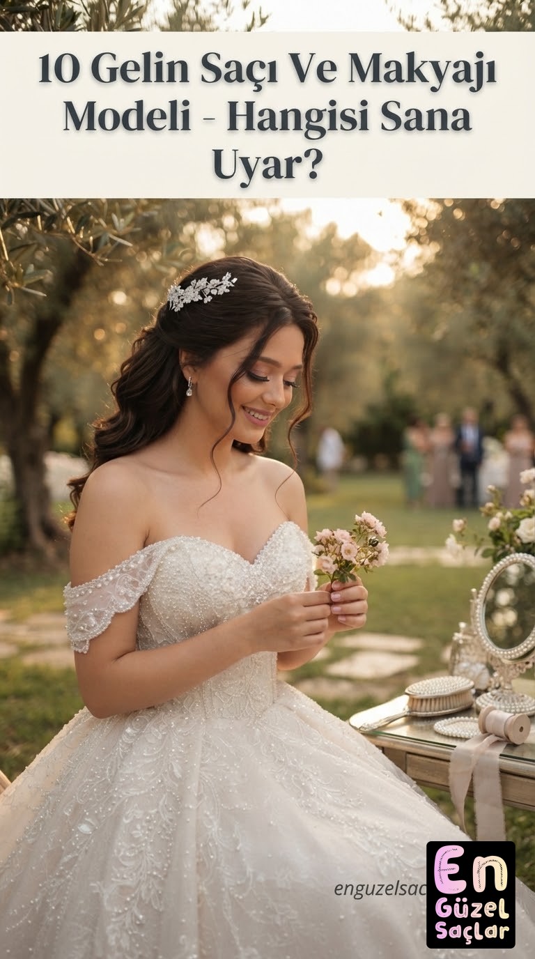 10 Gelin Saçı Ve Makyajı Modeli - Hangisi Sana Uyar?