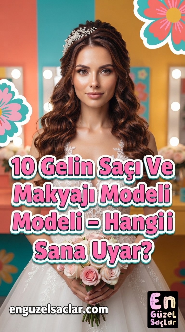 10 Gelin Saçı Ve Makyajı Modeli - Hangisi Sana Uyar?