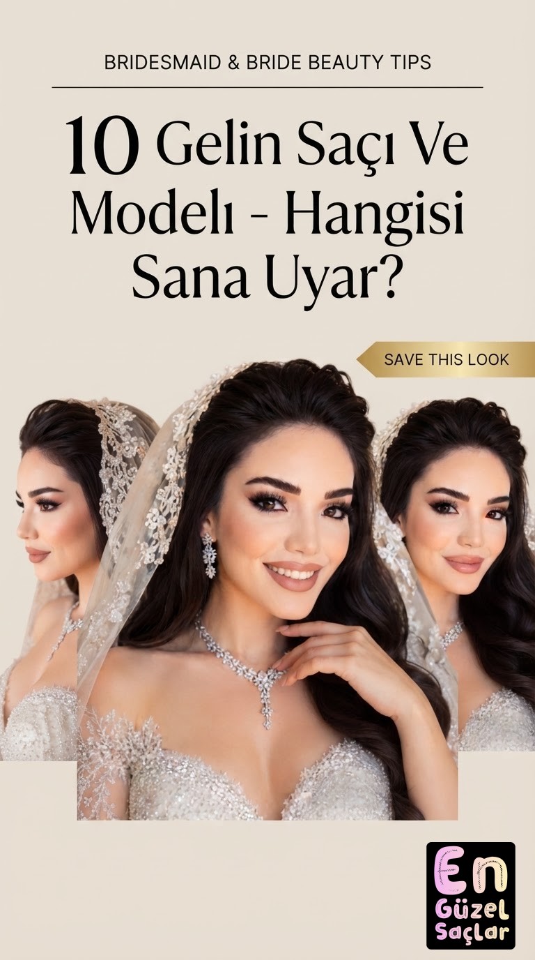 10 Gelin Saçı Ve Makyajı Modeli - Hangisi Sana Uyar?