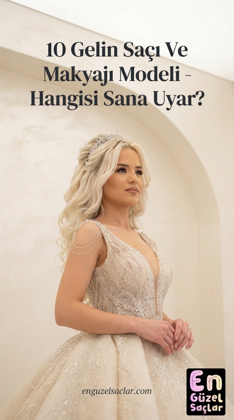 10 Gelin Saçı Ve Makyajı Modeli - Hangisi Sana Uyar?