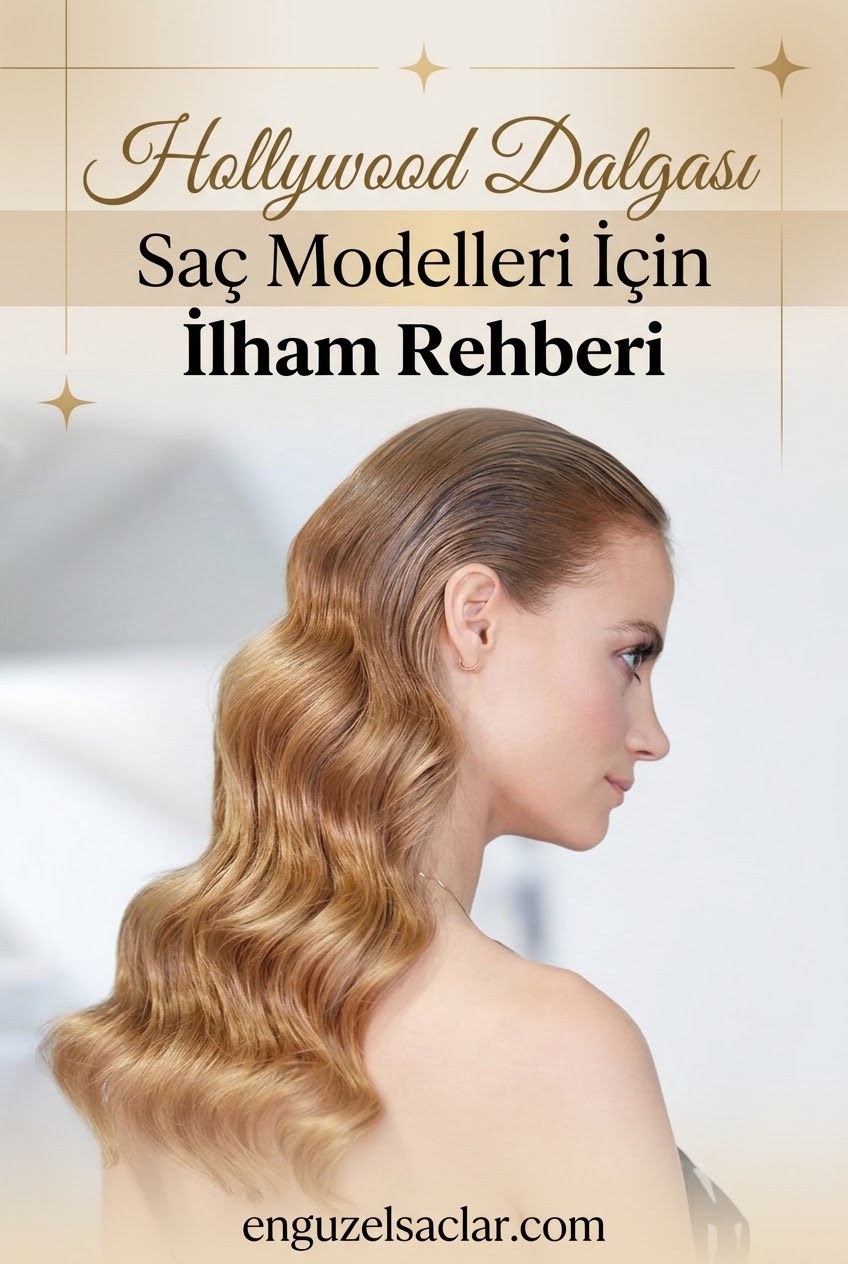 Hollywood Dalgası Saç Modelleri İçin İlham Rehberi