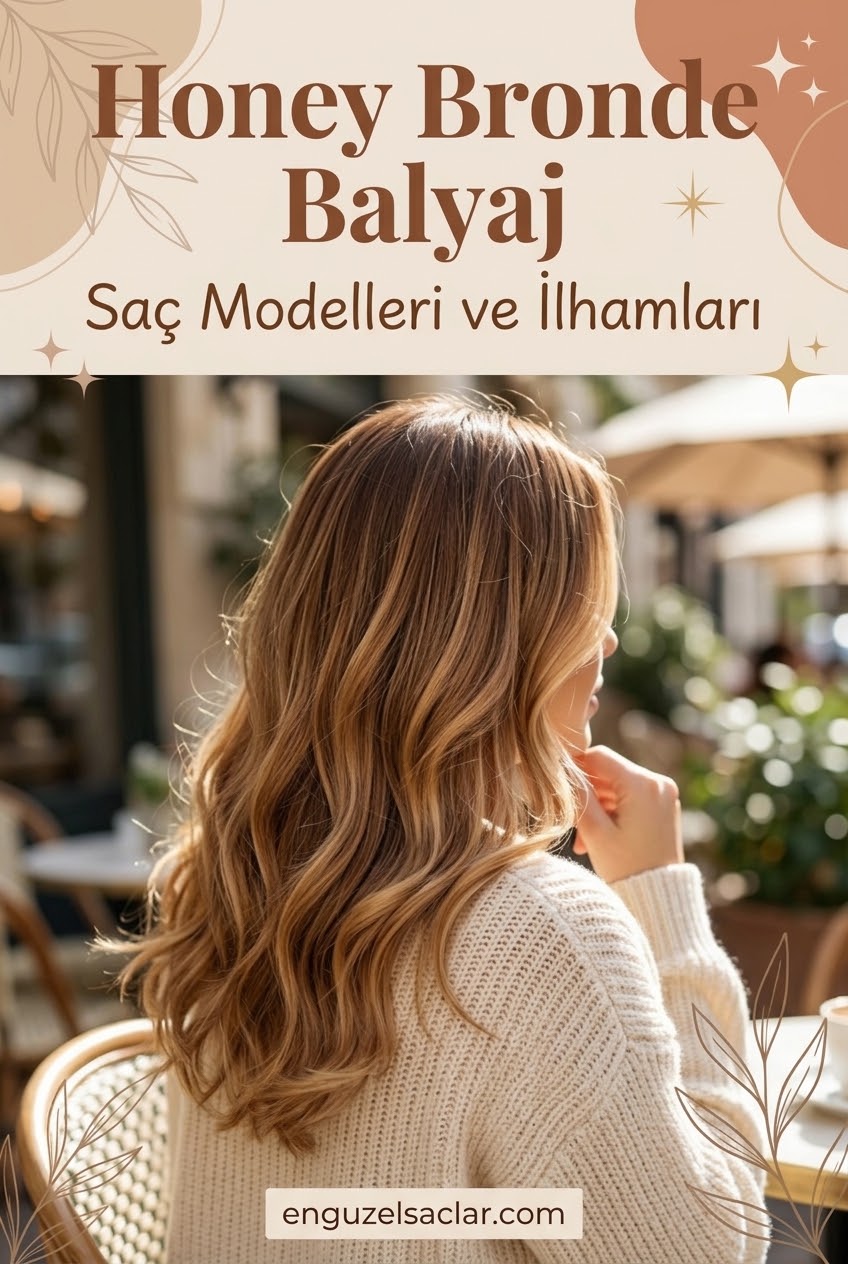 Honey Bronde Balyaj Saç Modelleri ve İlhamları