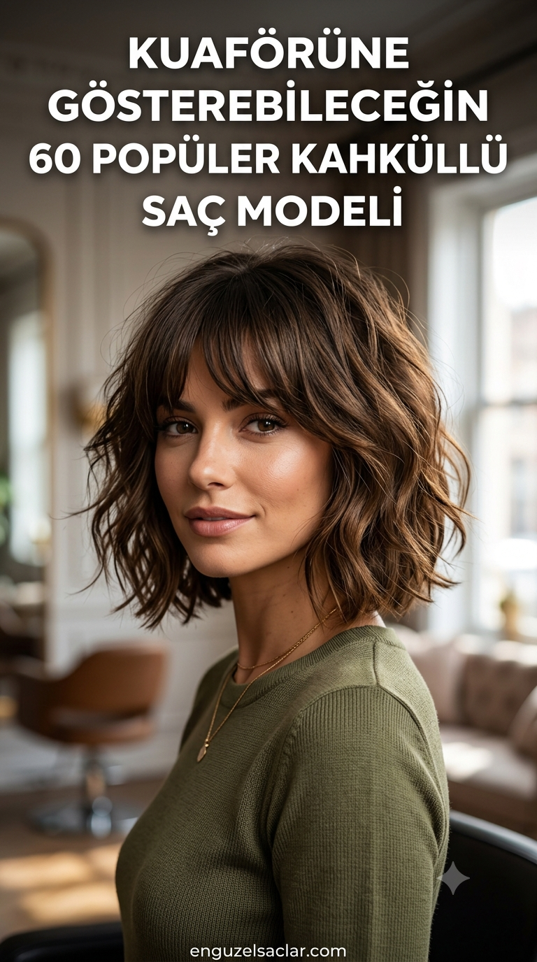 Kuaförüne Gösterebileceğin 60 Popüler Kahküllü Saç Modeli