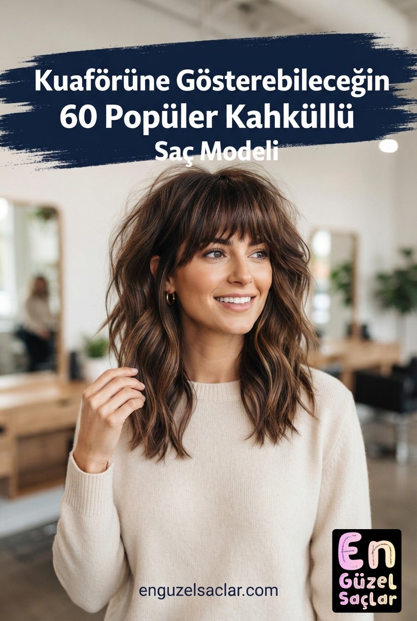 Kuaförüne Gösterebileceğin 60 Popüler Kahküllü Saç Modeli