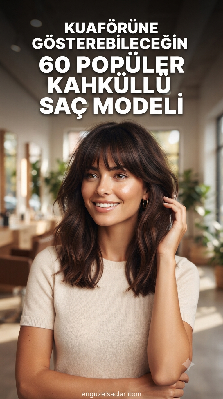 Kuaförüne Gösterebileceğin 60 Popüler Kahküllü Saç Modeli