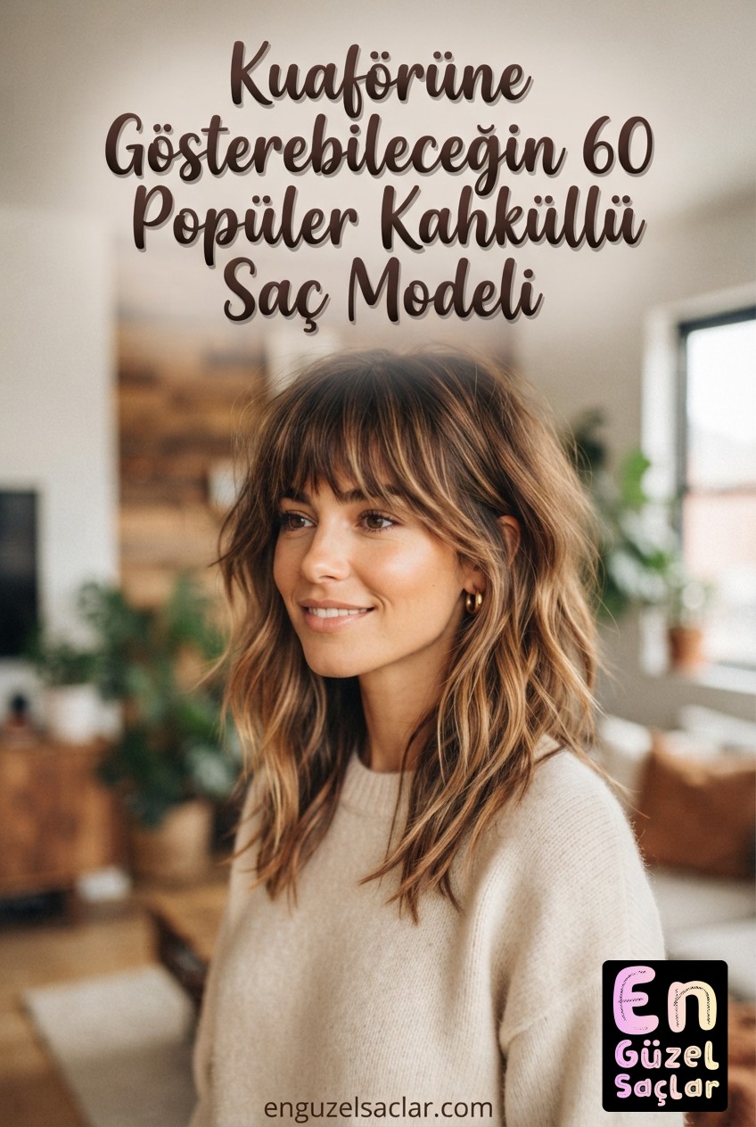Kuaförüne Gösterebileceğin 60 Popüler Kahküllü Saç Modeli