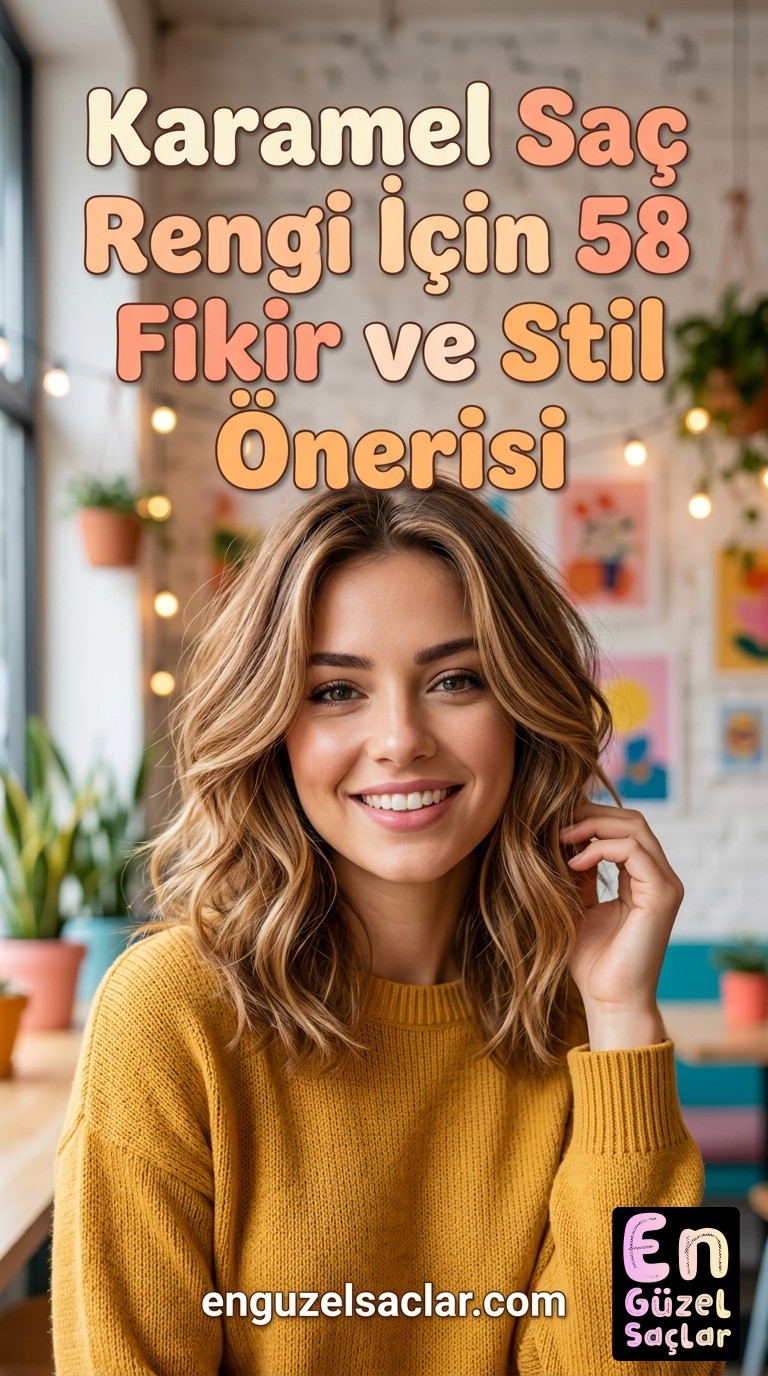 Karamel Saç Rengi İçin 58 Fikir ve Stil Önerisi