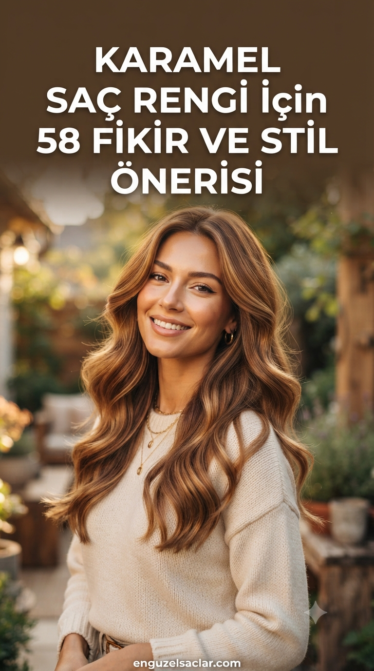 Karamel Saç Rengi İçin 58 Fikir ve Stil Önerisi