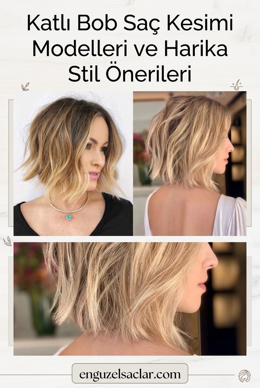 Katlı Bob Saç Kesimi Modelleri ve Harika Stil Önerileri