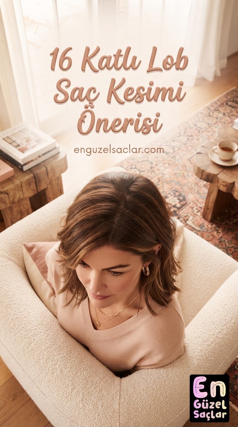 16 Katlı Lob Saç Kesimi Önerisi